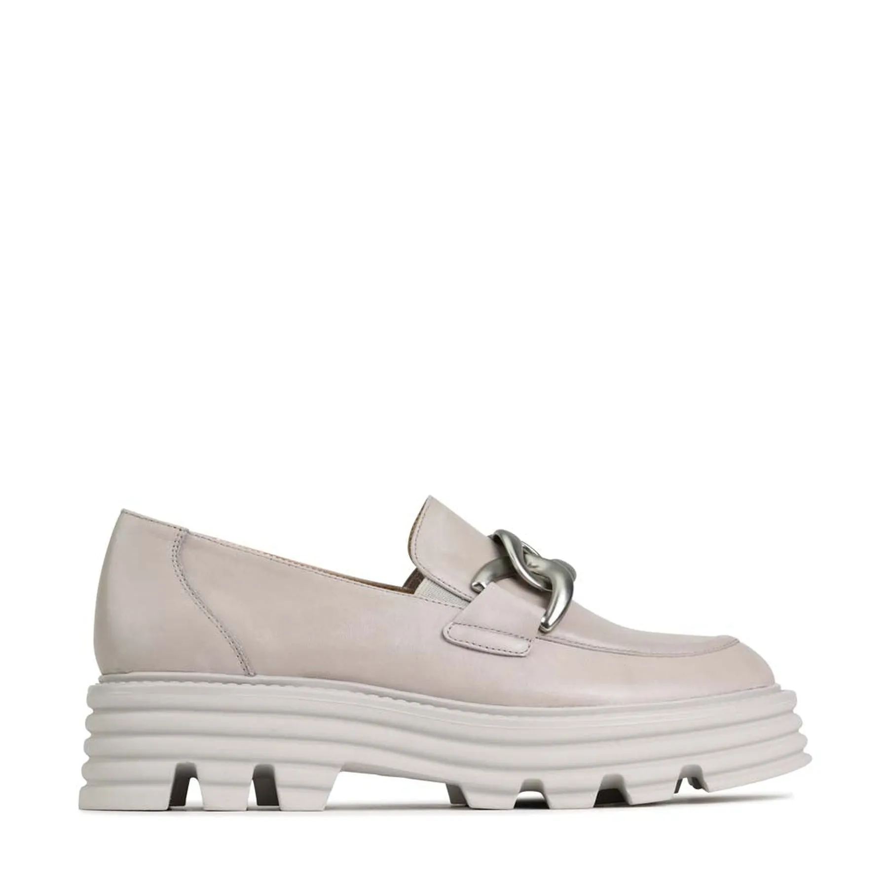 SAMIRA LEATHER CHUNKY LOAFERS