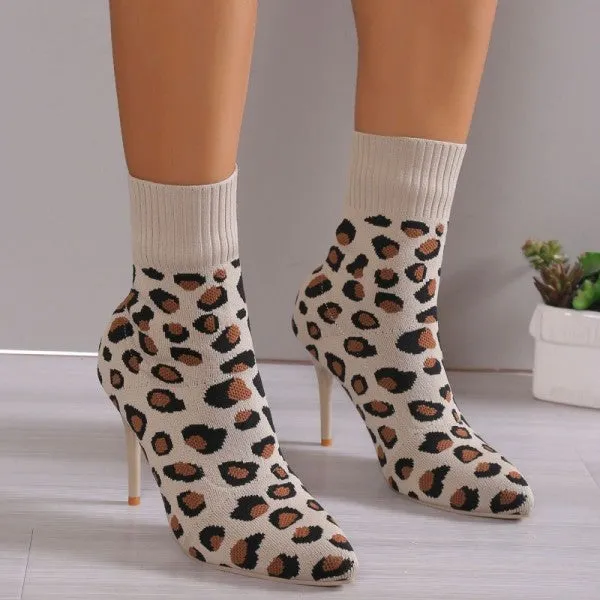 sealbeer - Black Casual Patchwork Pointed Comfortable Out Door Shoes (Heel Height 3.54in)