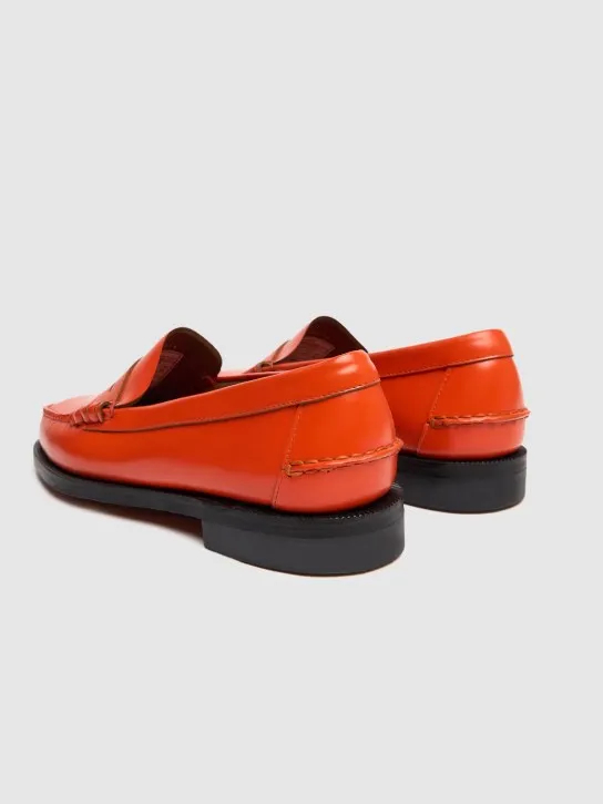 Sebago   Dan Outsides smooth leather loafers 