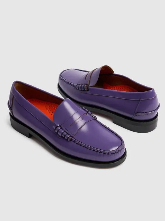 Sebago   Dan Outsides smooth leather loafers 