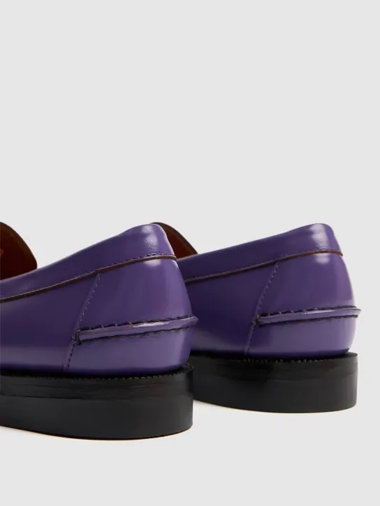 Sebago   Dan Outsides smooth leather loafers 