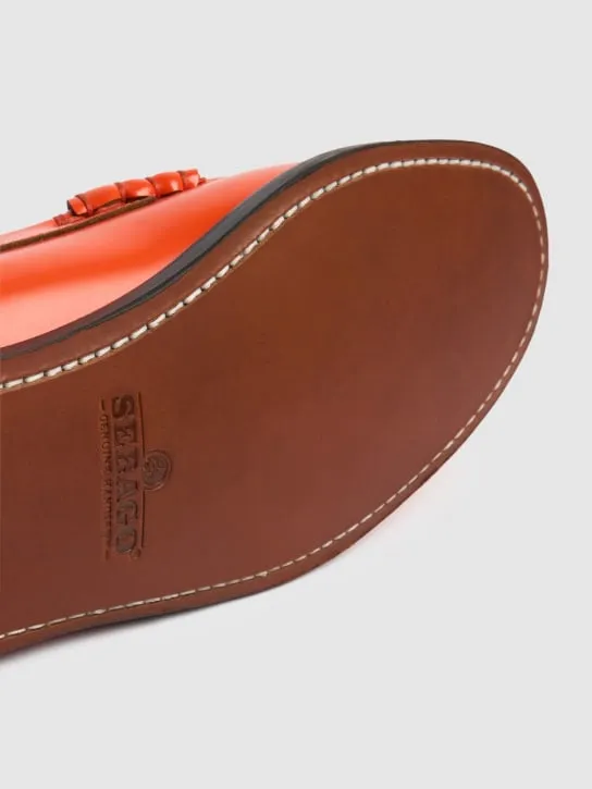 Sebago   Dan Outsides smooth leather loafers 