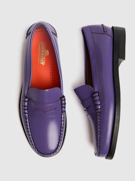 Sebago   Dan Outsides smooth leather loafers 