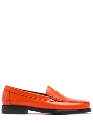 Sebago   Dan Outsides smooth leather loafers 
