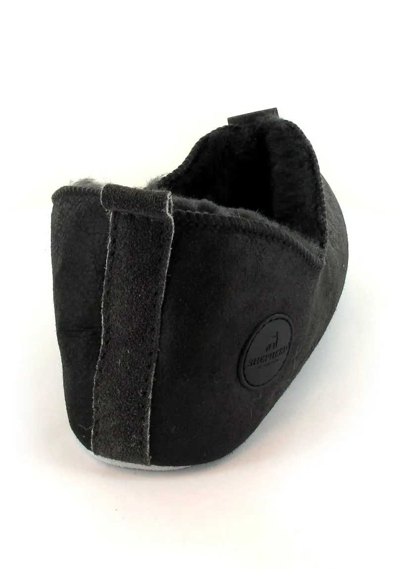 SHEPHERD Womens Shearling Mini Boots Lina