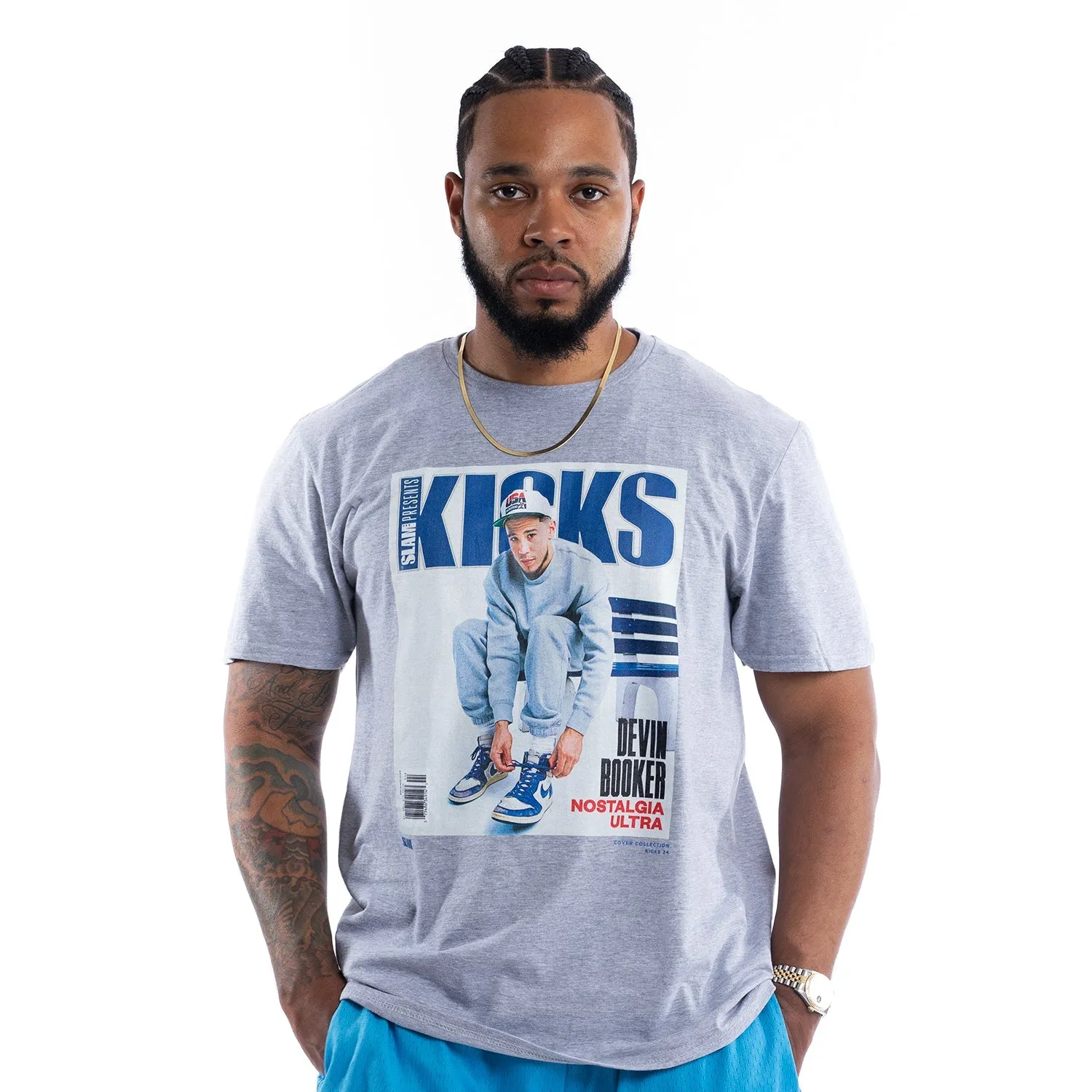 SLAM Cover Tee - Devin Booker (KICKS 24)