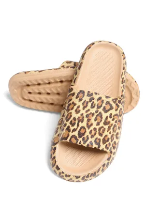 Slide into my DM Leopard Print Sliders