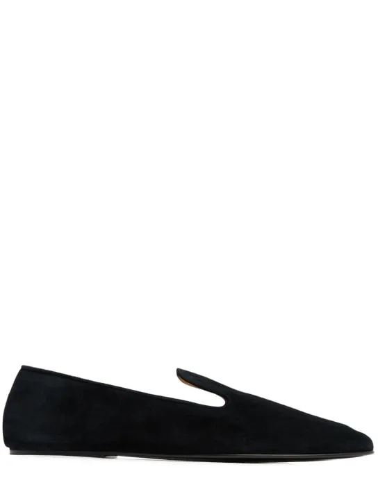 The Row   Brent leather loafers 