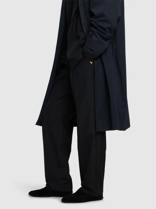 The Row   Brent leather loafers 