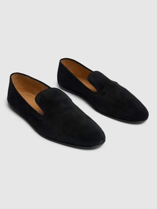 The Row   Brent leather loafers 