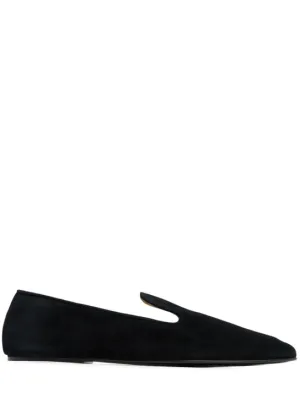 The Row   Brent leather loafers 