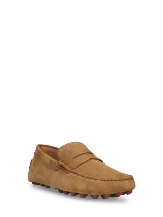 Tod&#x27;s   Gommino suede loafers 