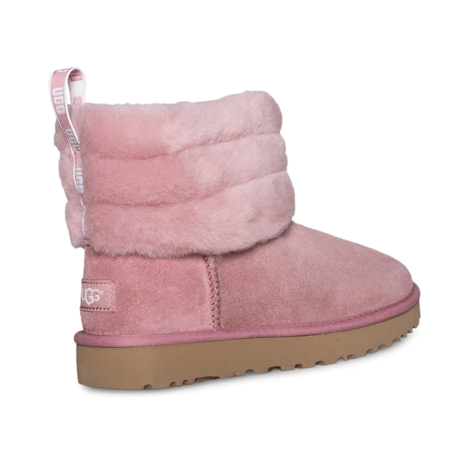 UGG Fluff Mini Quilted Pink Dawn Boots - Women's