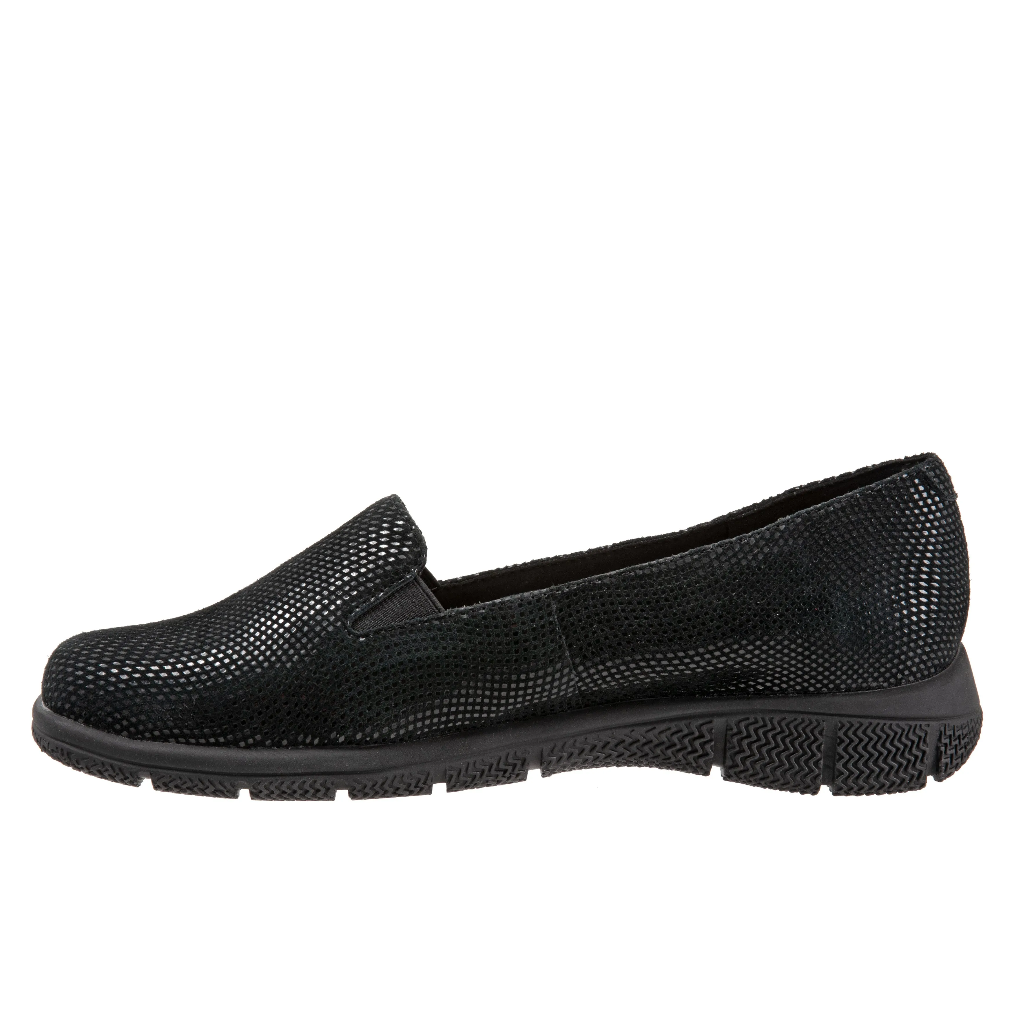 Universal Black 004 Slip-on Shoes