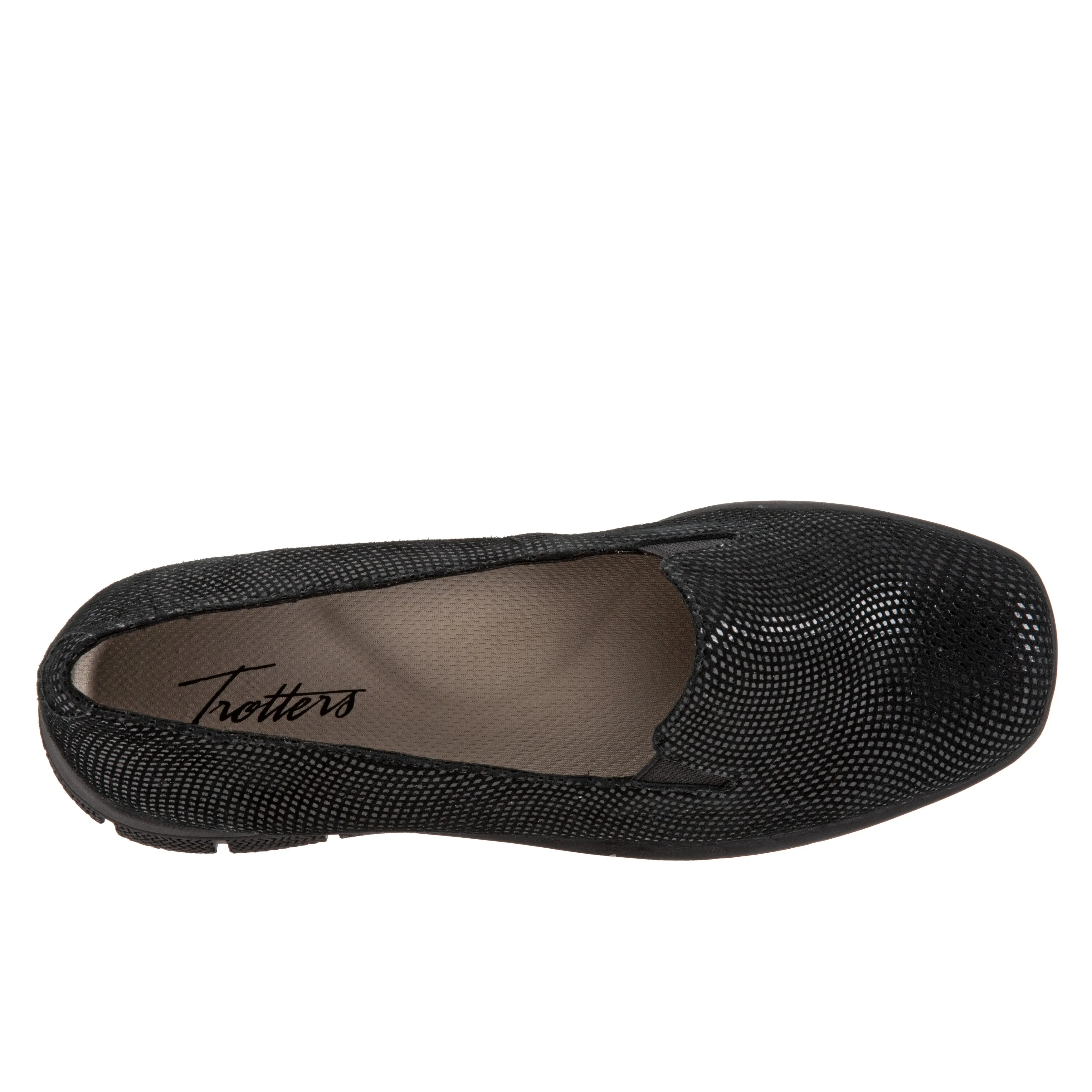 Universal Black 004 Slip-on Shoes