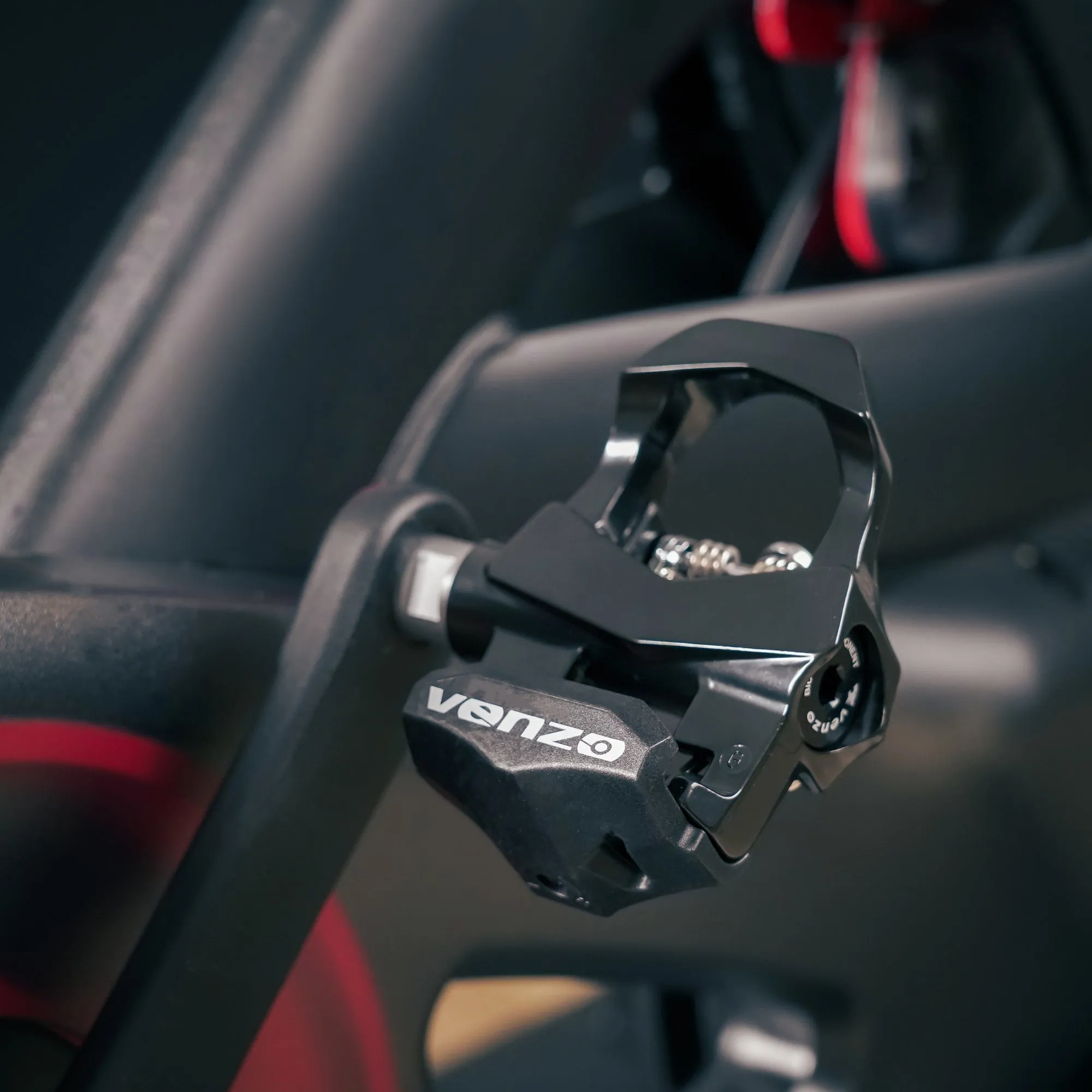 VENZO Sealed Fitness Exercise INDOOR Bike Bicycle Pedals & Cleats - Compatible with Peloton, LOOK DELTA & Shimano SPD 9/16"