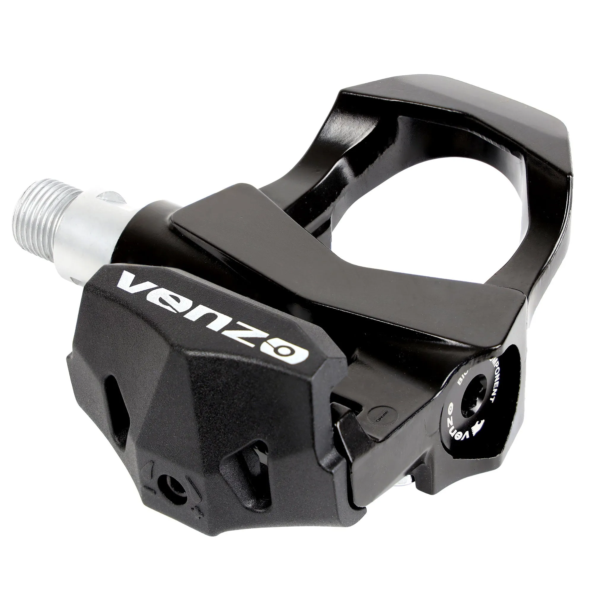 VENZO Sealed Fitness Exercise INDOOR Bike Bicycle Pedals & Cleats - Compatible with Peloton, LOOK DELTA & Shimano SPD 9/16"