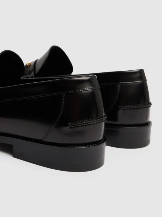 Versace   Medusa leather loafers 