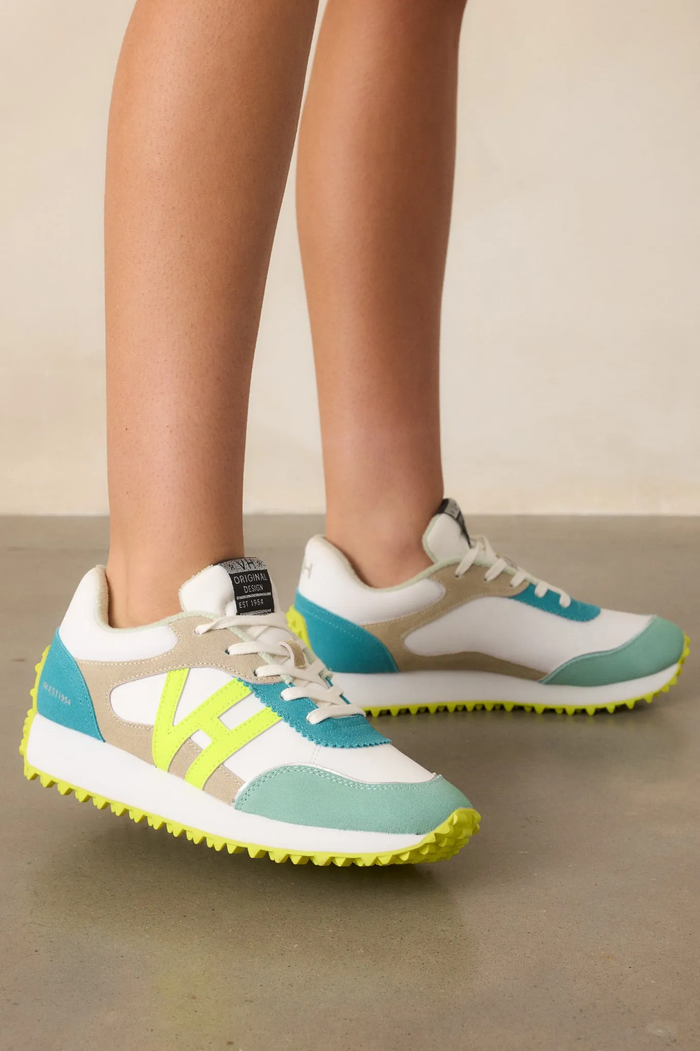 Vintage Havana Cosmic 5 Neon Yellow Multi Sneakers