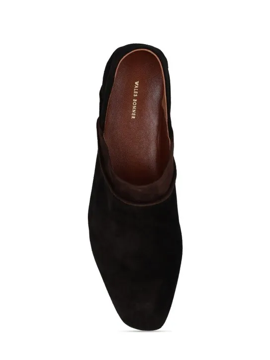 Wales Bonner   Babouche suede loafers 