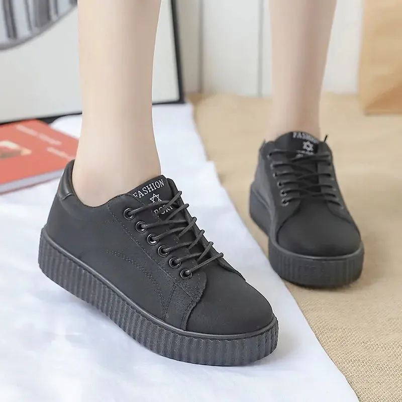 Women Thick Sole Sports Shoes
