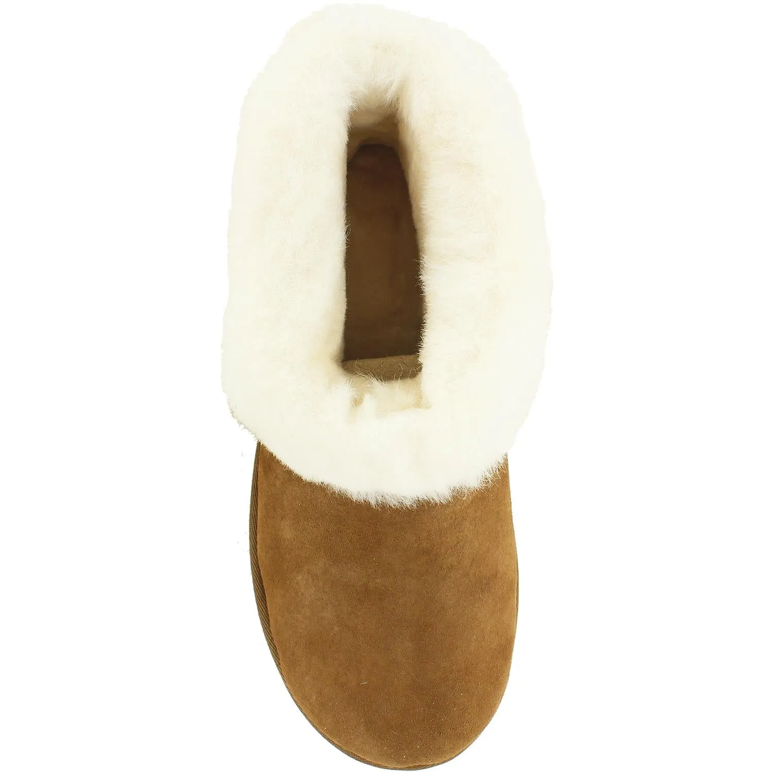 Women's UGG Classic Mini Fluff Chestnut Sheepskin