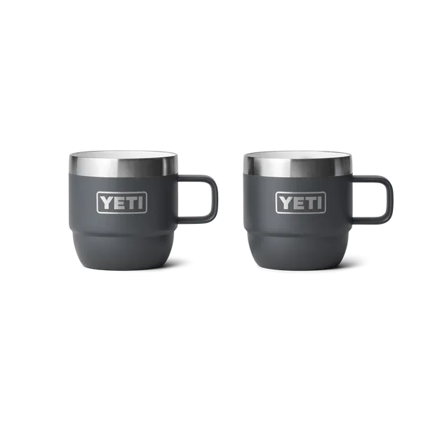 Yeti Espresso Mug 2 Pack - Charcoal