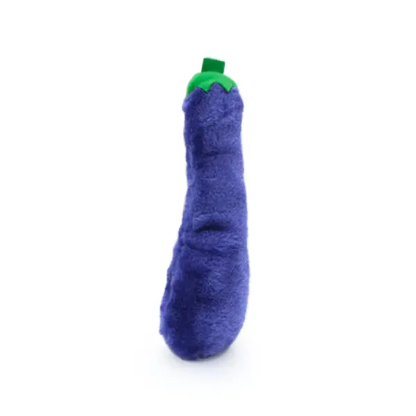 ZippyClaws Kickerz - Eggplant Cat Toy